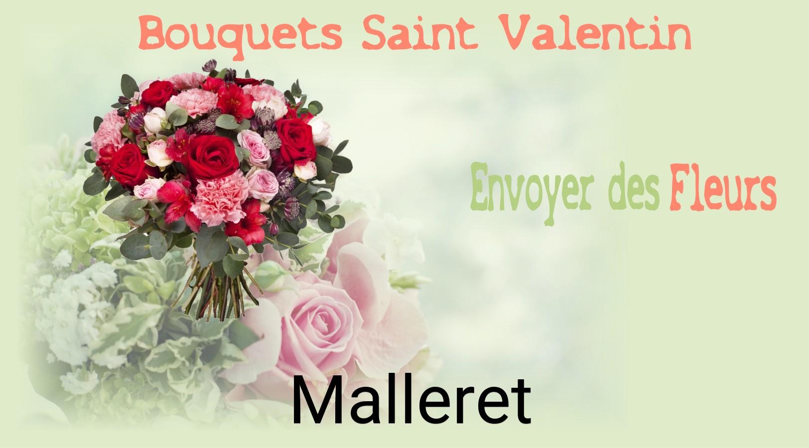 Roses de Saint-Valentin livrées à Malleret
